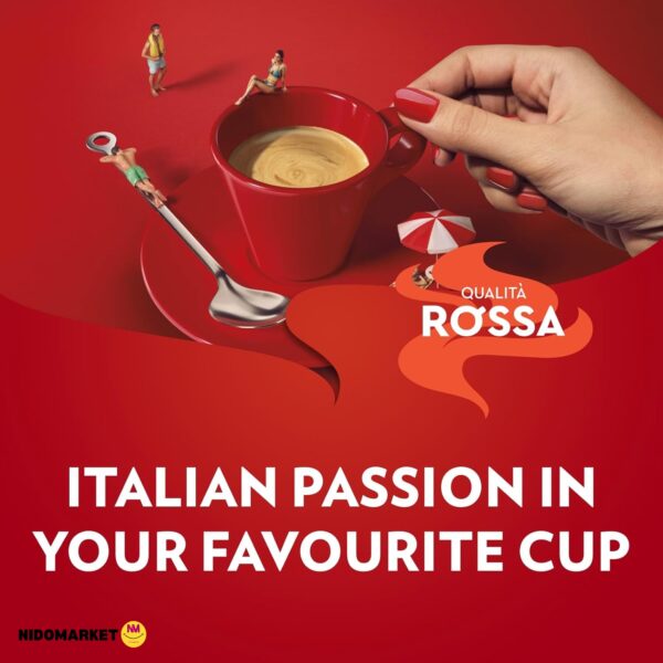 قهوه لاوازا روسا 250 گرم وکیوم Lavazza Rossa