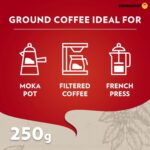 قهوه لاوازا روسا 250 گرم وکیوم Lavazza Rossa