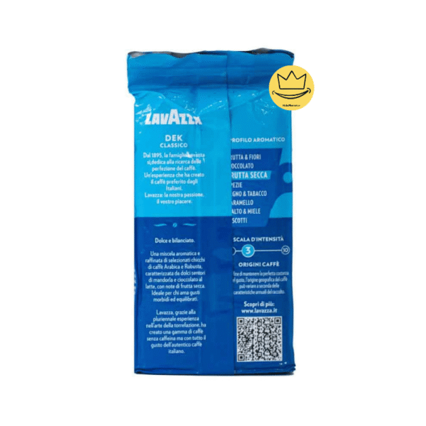 پودر قهوه لاوازا بدون کافئین 250 گرم مدل Lavazza Dek Classico