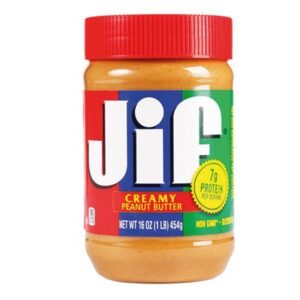  کره بادام زمینی جیف قرمز Jif Creamy peanut butter