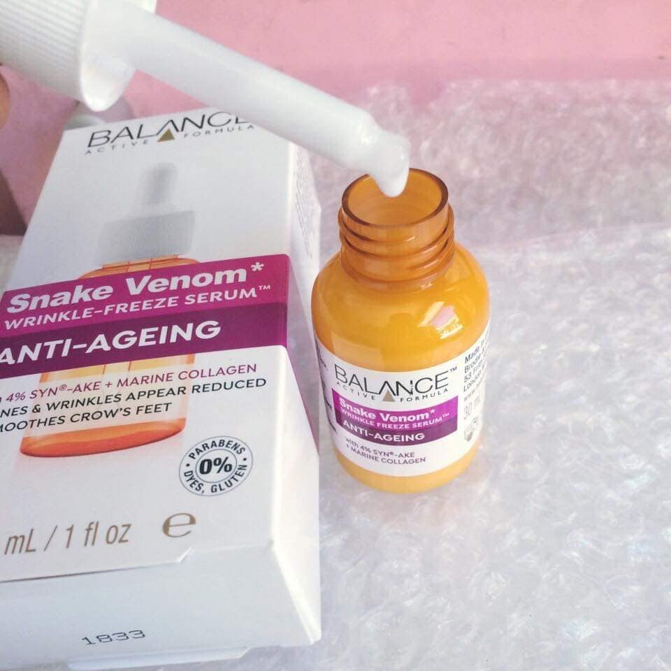 سرم ضد چروک اسنیک ونوم بالانس 30 میل Balance Snake Venom سرم ضد چروک اسنیک ونوم بالانس 30 میل Balance Snake Venom