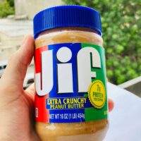 کره بادام زمینی جیف مدل کرانچی 454 گرم Jif