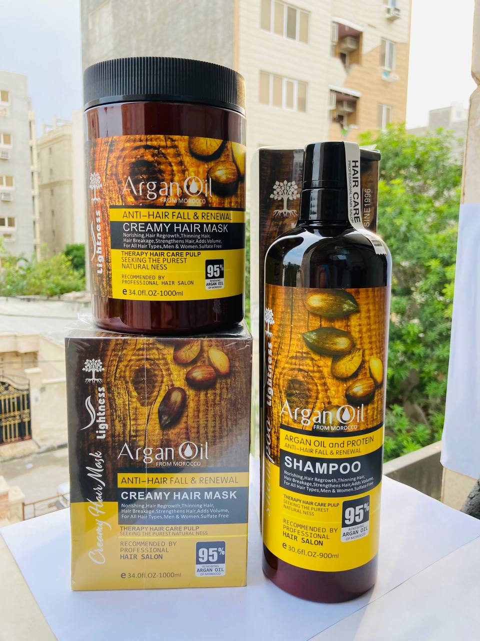 شامپو و ماسک مو لایتنس