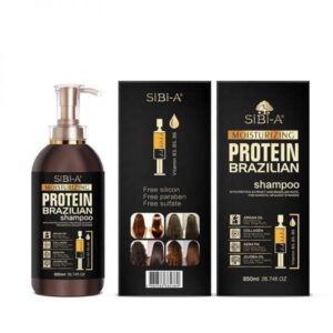 شامپو پروتئین برزیلی کراتین کویین بدون سولفات 800 میلی لیتر Keratin Queen