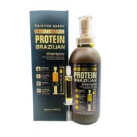 شامپو پروتئین برزیلی بدون سولفات 800 میلی لیتر Keratin Queen