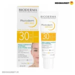 ضد آفتاب فلوییدی آکنه مت بایودرما پوست چرب Spf30