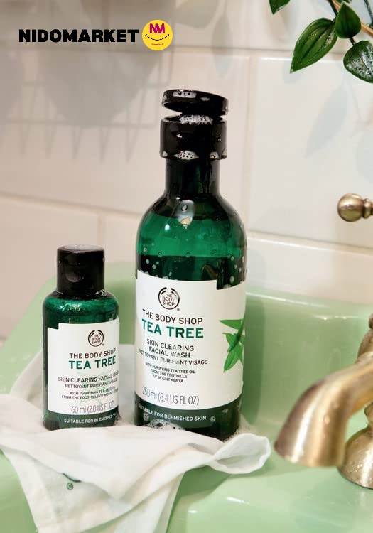 ژل شستشوی صورت تی تری بادی شاپ