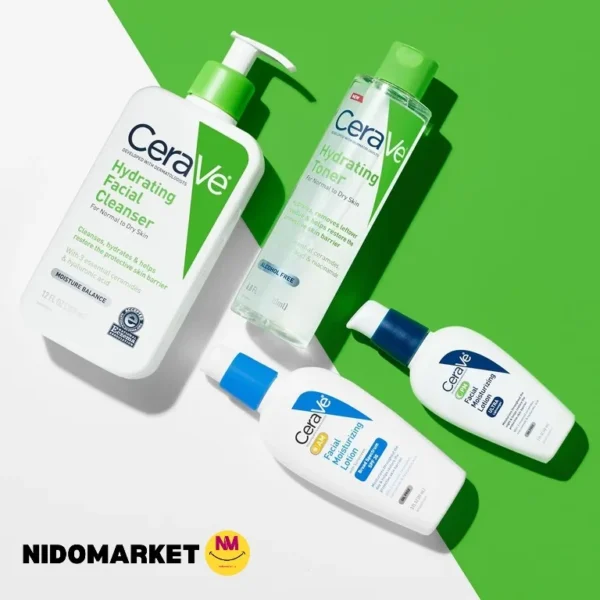 شوینده صورت سراوی CeraVe مدل Hydrating Facial