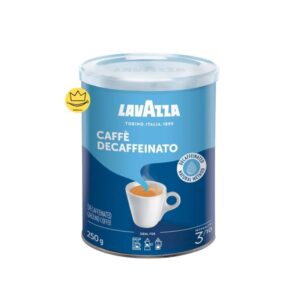 پودر قهوه لاوازا دک کلاسیکو قوطی 250 گرم Lavazza Dek Classico