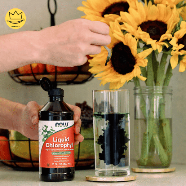 کلروفیل مایع NOW نعنایی آمریکا 473 میل Chlorophyll Liquid