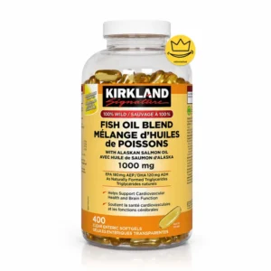 سافت ژل روغن ماهی کرکلند Kirkland Fish Oil Blend 1000mg 400 عددی نیدومارکت
