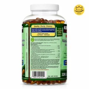 سافت ژل روغن ماهی سالمون آلاسکا کرکلند 1200mg 320 عددی نیدومارکت