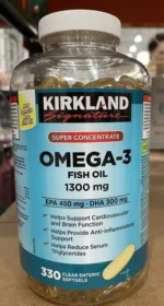 سافت ژل امگا 3 کرکلند Fish Oil 1300 mg 330 عددی نیدومارکت