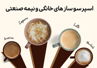اسپرسو ساز های خانگی و نیمه صنعتی