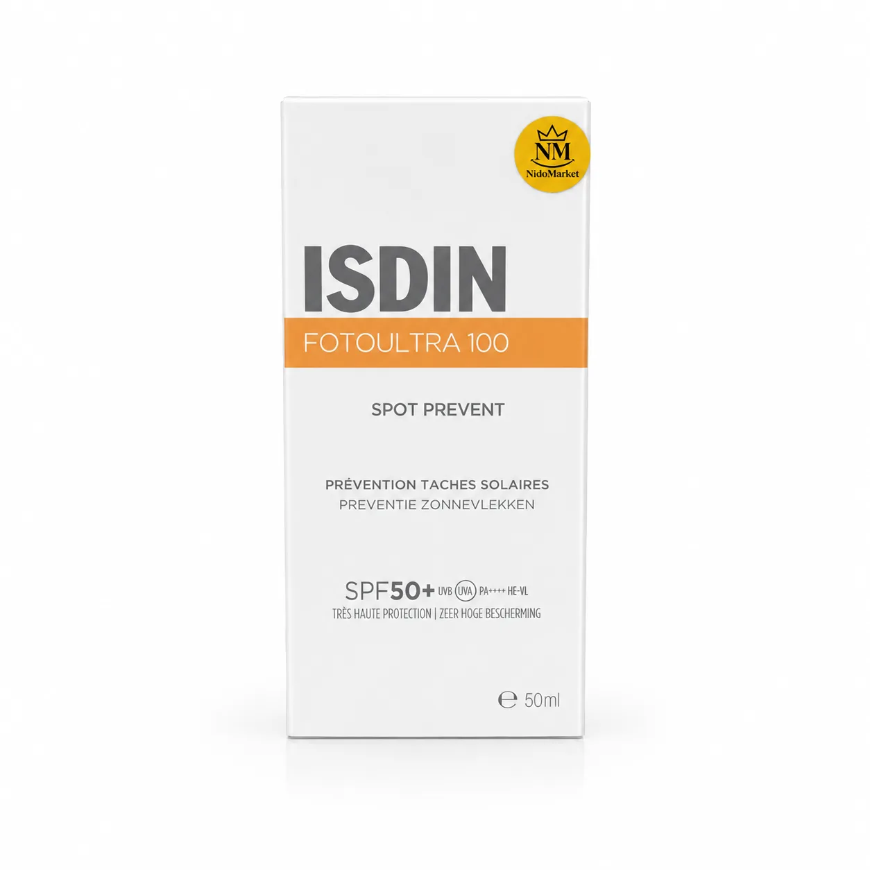 ضد آفتاب ایزدین اسپات پرویونت ضد آفتاب ایزدین فوتو اولترا 100 اسپات پرویونت SPF50+ حجم 50 میلیلیتر