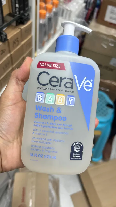 خرید شامپو و ژل شستشوی کودک سراوی Baby Wash & Shampoo اورجینال تصویر محصول نیدومارکت
