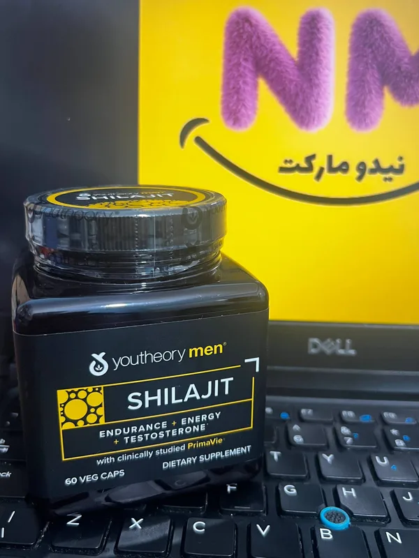 خرید کپسول شیلاجیت مخصوص آقایان یوتئوری مدل Men’s Shilajit بسته 60 عددی اورجینال کپسول شیلاجیت یوتئوری 60 عددی