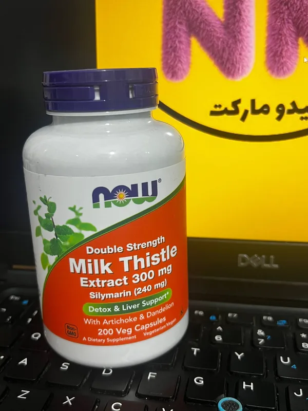 خرید میلک تیستل ناو 300 میلیگرم 200 عددی اورجینال تصویر محصول نیدومارکت