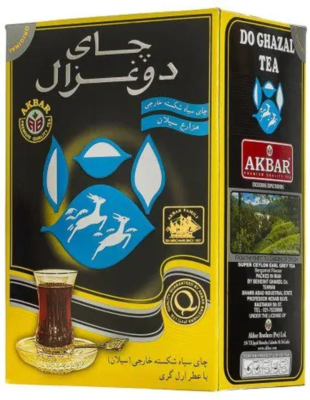 خرید چای دوغزال ارل گری Do Ghazal Tea - 450 گرم اورجینال تصویر محصول نیدومارکت