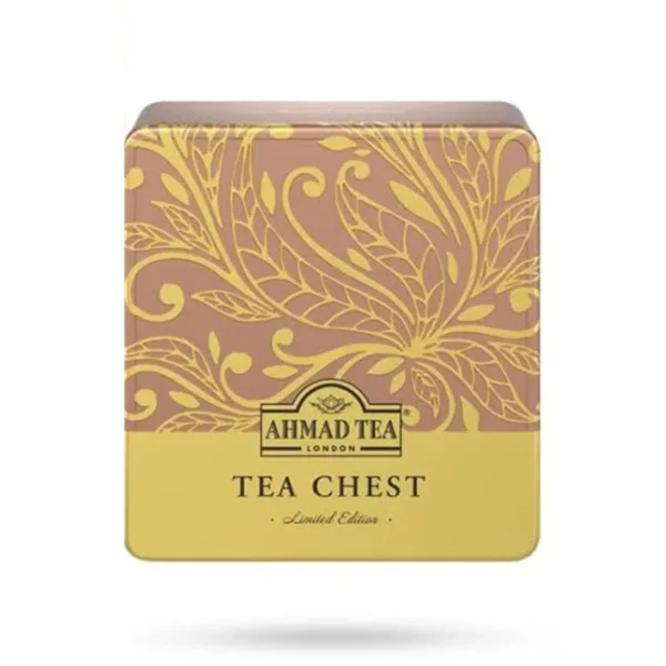 جعبه فلزی چای احمد Tea Chest