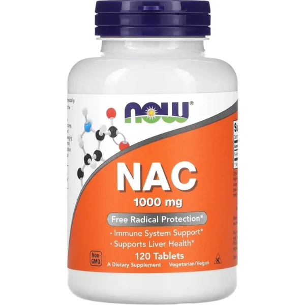 قرص NAC ناو فودز 1000 میلی گرم 120 عددی