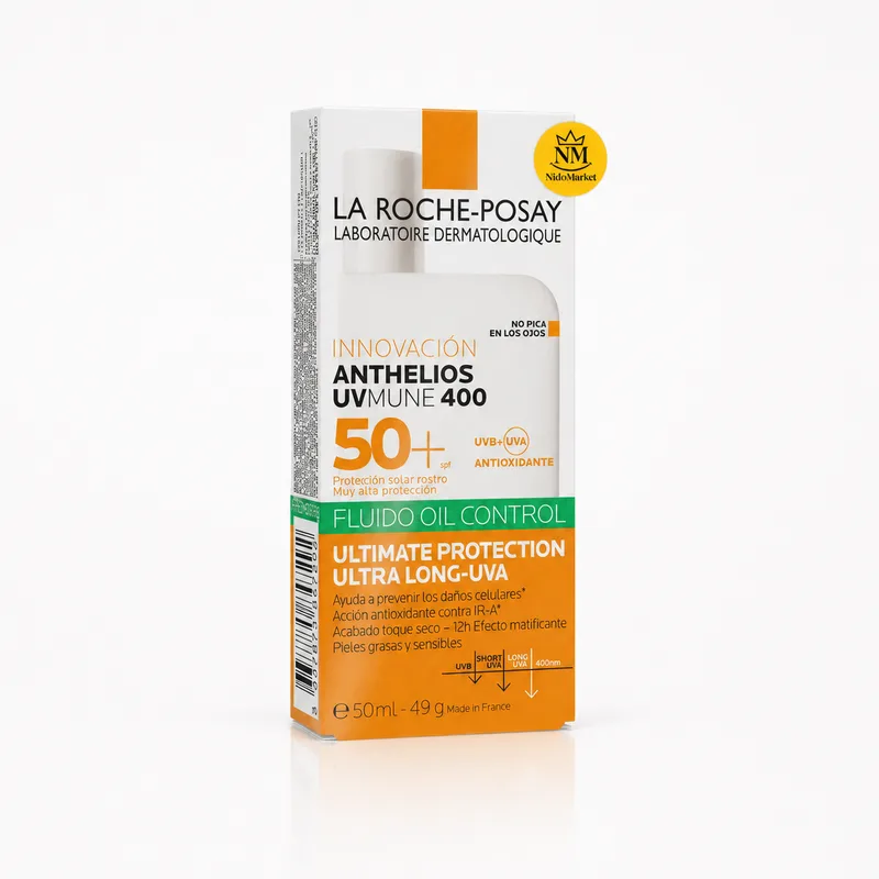 ضدآفتاب اویل کنترل لاروش پوزای UVMune 400 SPF50+ حجم 50 میلیلیتر ضدآفتاب اویل کنترل لاروش پوزای UVMune 400 SPF50+ حجم 50 میلیلیتر