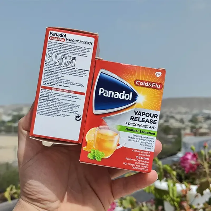 خرید ساشه پانادول Cold & Flu Vapour Release بسته 10 عددی اورجینال تصویر محصول نیدومارکت