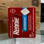 قرص جویدنی رنی مدل Peppermint بسته 96 عددی