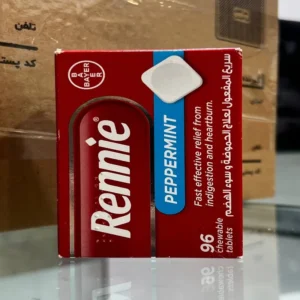 قرص جویدنی رنی مدل Peppermint بسته 96 عددی