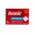قرص جویدنی رنی مدل Peppermint بسته 96 عددی نیدومارکت