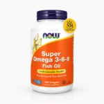 سافت ژل امگا 3-6-9 ناو NOW Super Omega 3-6-9 180 عددی نیدومارکت