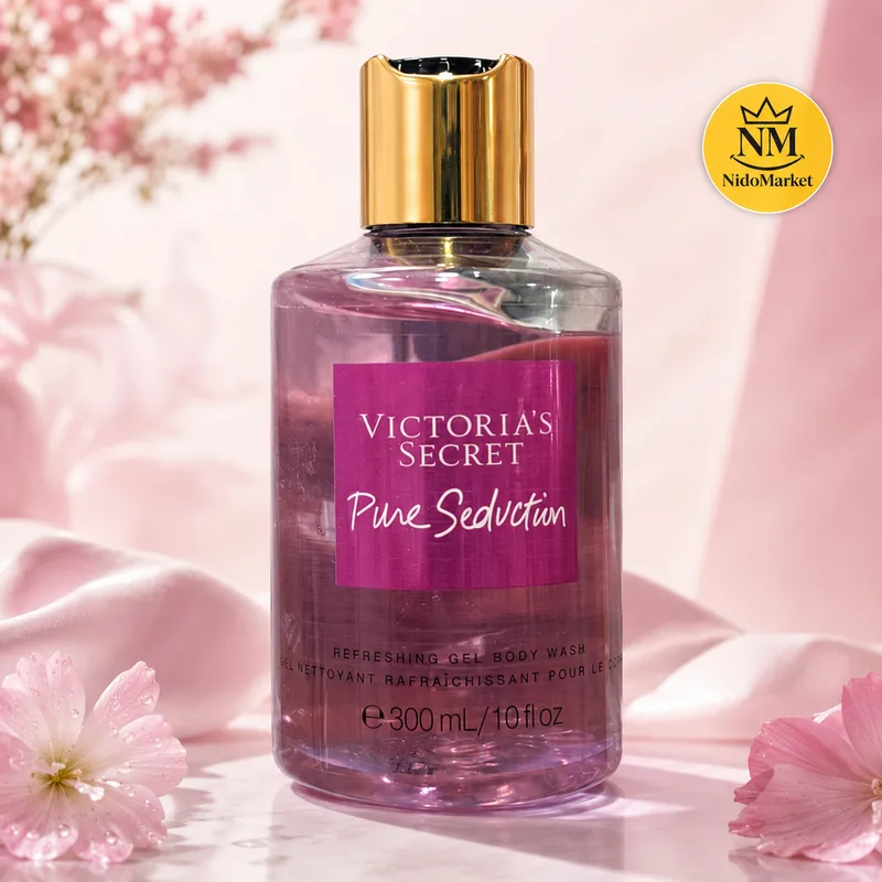 خرید ژل شستشوی بدن ویکتوریا سکرت مدل Pure Seduction - حجم 300 میلی لیتر اورجینال تصویر محصول نیدومارکت