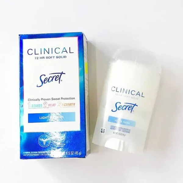 مام ضدتعریق سکرت کلینیکال Light Fresh وزن 45 گرم
