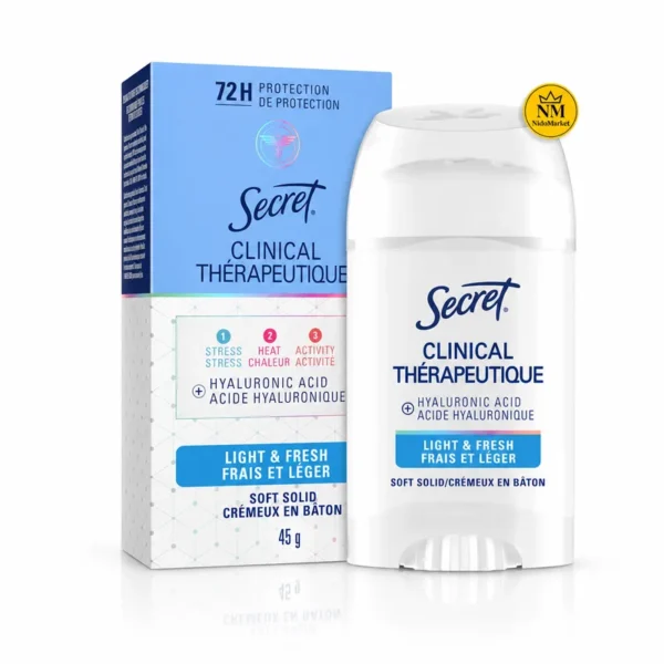 مام ضدتعریق سکرت کلینیکال Light Fresh وزن 45 گرم