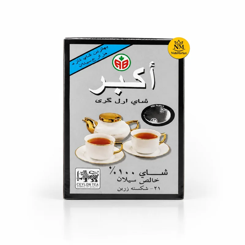 چای اکبر ارل گری چای اکبر ارل گری Akbar Earl Grey Tea