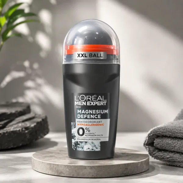 دئودورانت رولی لورآل Magnesium Defence 50 میلی لیتر نیدومارکت