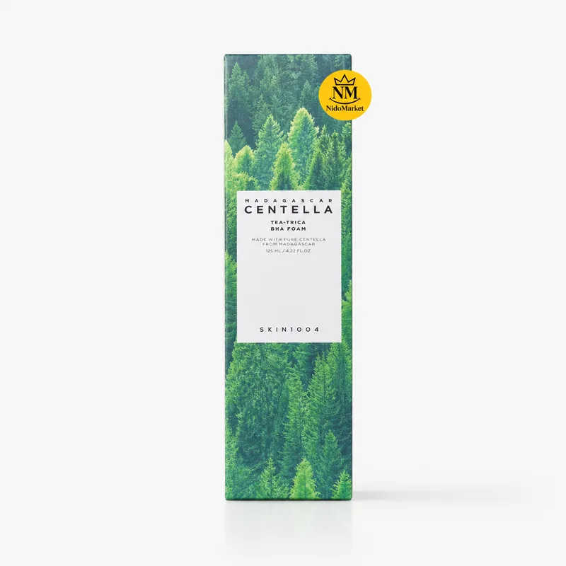 SKIN1004 Tea-Trica BHA Foam از برند اسکین 1004 فوم شستشوی تی تریکا اسکین 1004 حجم 125ml