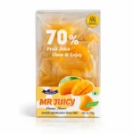 آبنبات نرم میوه‌ای مستر جوسی با طعم انبه 100 گرم