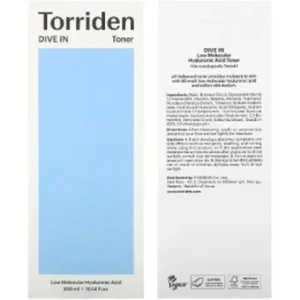 Torriden DIVE IN Toner 300ml نیدومارکت