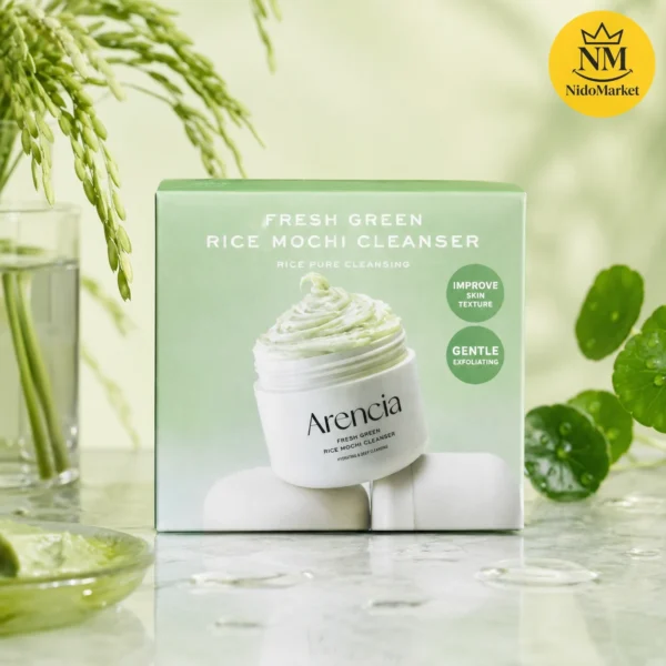 بسته بندی Arencia Fresh Green Rice Mochi Cleanser