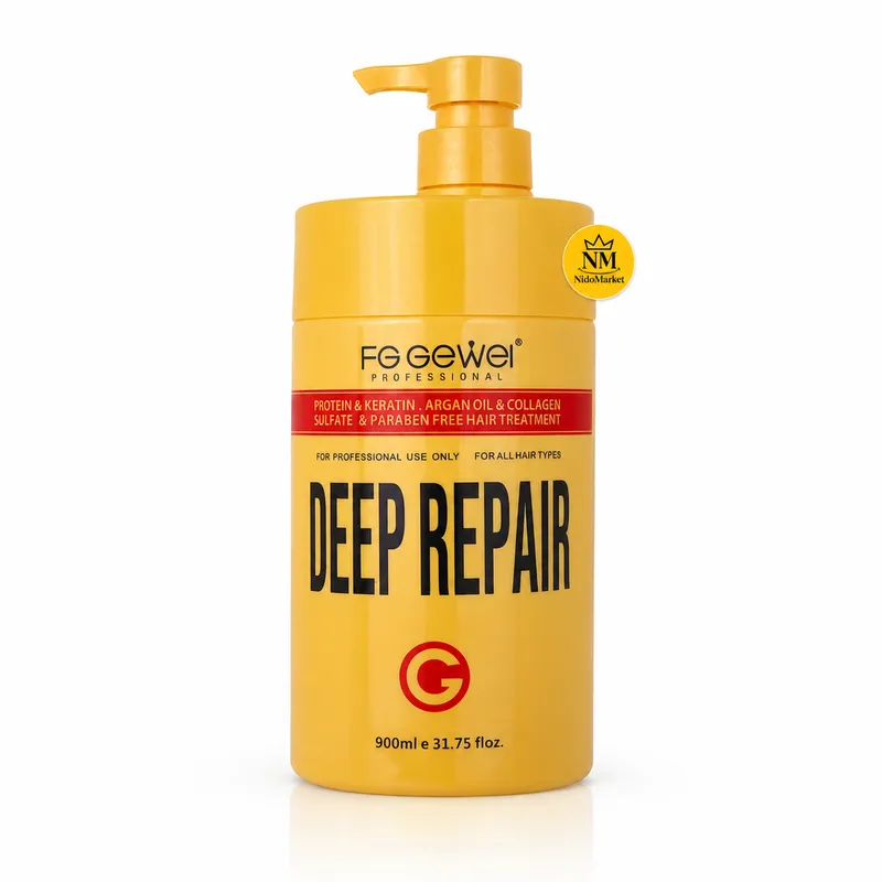 ماسک مو ترمیم کننده عمیق اف جی جیوی Deep Repair ماسک مو اف جی جیوی عمیق اف جی جیوی Deep Repair حجم 900 میلی لیتر نیدومارکت