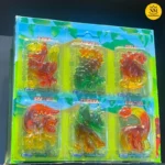 ژله دایناسوری ویدال Dino Jelly مجموعه 6 عددی 66 گرم نیدومارکت