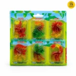 ژله دایناسوری ویدال Dino Jelly مجموعه 6 عددی 66 گرم نیدومارکت
