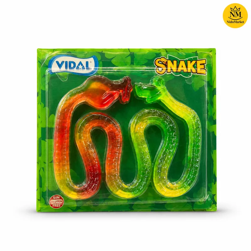 ژله مار ویدال Snake Jelly ژله مار ویدال Snake Jelly وزن 66 گرم نیدومارکت