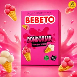 پاستیل بستنی قیفی ببتو مدل Dondurma - 80 گرم