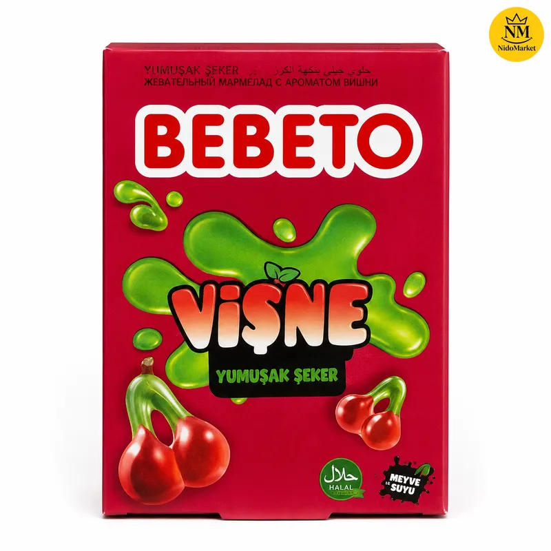 پاستیل گیلاس ببتو مدل Vişne پاستیل گیلاس ببتو مدل Vişne
