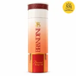 بسته بادی اسپری برندینی با رایحه باکارات روژ با طراحی اصلی و مشخصات روی بخش جلویی بسته‌بندی