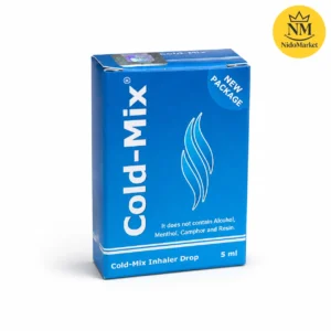 نمای ۱ قطره استنشاقی کلد میکس؛ قطره معطر برای دستگاه یا روش استنشاقی مجاز با بسته‌بندی اصلی