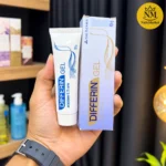 بسته ژل دیفرین از زاویه متفاوت همراه با شکل واقعی ژل موضعی آداپالن