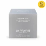 بسته ماسک احیاکننده پلاتینیوم رر لا پریری با طراحی اصلی و مشخصات روی بخش جلویی بسته‌بندی